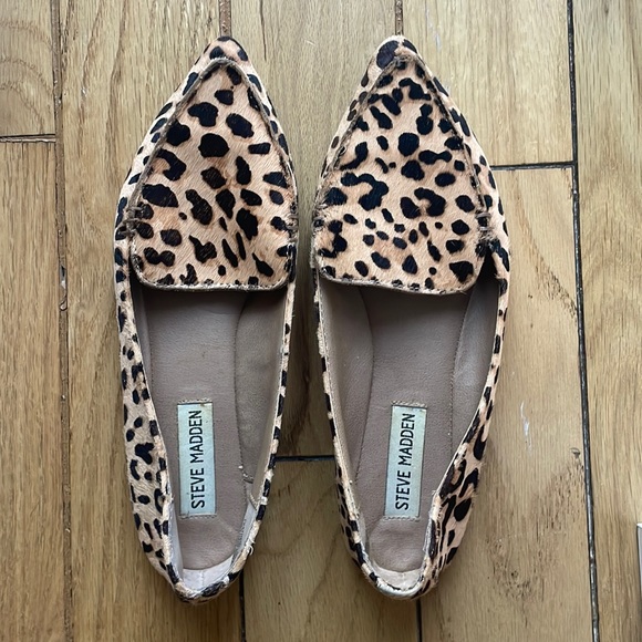 Steve Madden Shoes - Leopard printed Loafers
